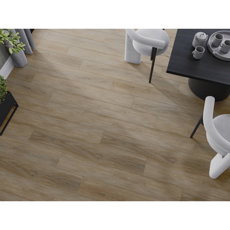 Mexen Palermo Muster von SPC-Vinylpaneelen 6,5 mm, IXPE-Unterlage 1,5 mm, 4 V-Fuge, Eiche - F1025-S
