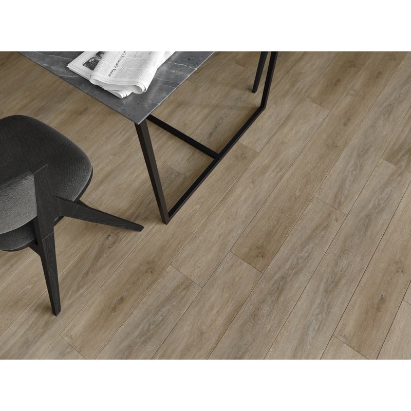 Mexen Palermo Muster von SPC-Vinylpaneelen 6,5 mm, IXPE-Unterlage 1,5 mm, 4 V-Fuge, Eiche - F1025-S