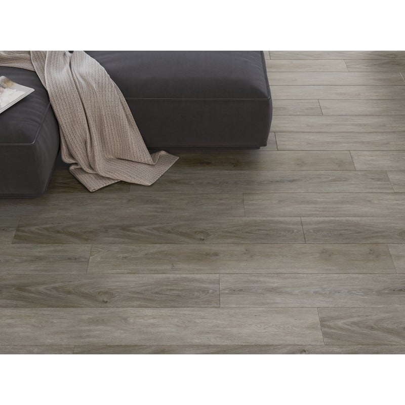 Mexen La Porte Muster von SPC-Vinylpaneelen 6,5 mm, IXPE-Unterlage 1,5 mm, 4 V-Fuge, Eiche - F1026-S