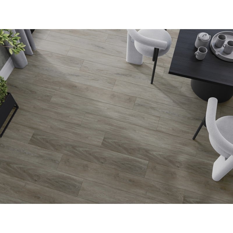 Mexen La Porte Muster von SPC-Vinylpaneelen 6,5 mm, IXPE-Unterlage 1,5 mm, 4 V-Fuge, Eiche - F1026-S