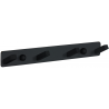 Mexen vierfacher Handtuchhaken, schwarz - 709174-70