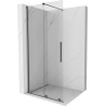Mexen Velar Schiebedusche-Walk-in 110 x 200 cm, transparent 8 mm, Gun Metal - 871-110-000-03-95