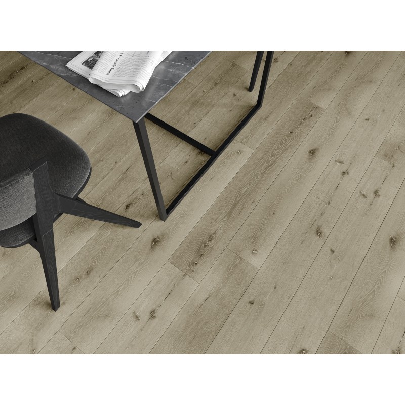 Mexen Georgia Probe von SPC-Vinylpaneelen 6,5 mm, IXPE-Unterlage 1,5 mm, 4-seitige V-Fuge, Eiche - F1031-S
