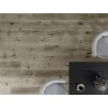 Mexen Kansas Probe von SPC Vinylpaneelen 6,5 mm, IXPE Unterlage 1,5 mm, 4 V-Fuge, Eiche - F1032-S