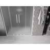 Mexen Velar L Duo Schiebetüren 150 cm, satiniert, weiß - 871-150-003-32-20