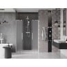 Mexen Velar L Duo Schiebetüren 160 cm, satiniert, weiß - 871-160-003-32-20