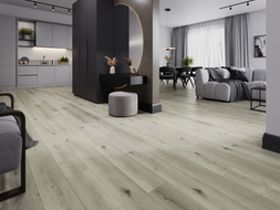 Mexen Silver Lake Probe von Vinylpaneelen SPC 6,5 mm, IXPE-Unterlage 1,5 mm, 4 V-Fuge, Eiche - F1034-S