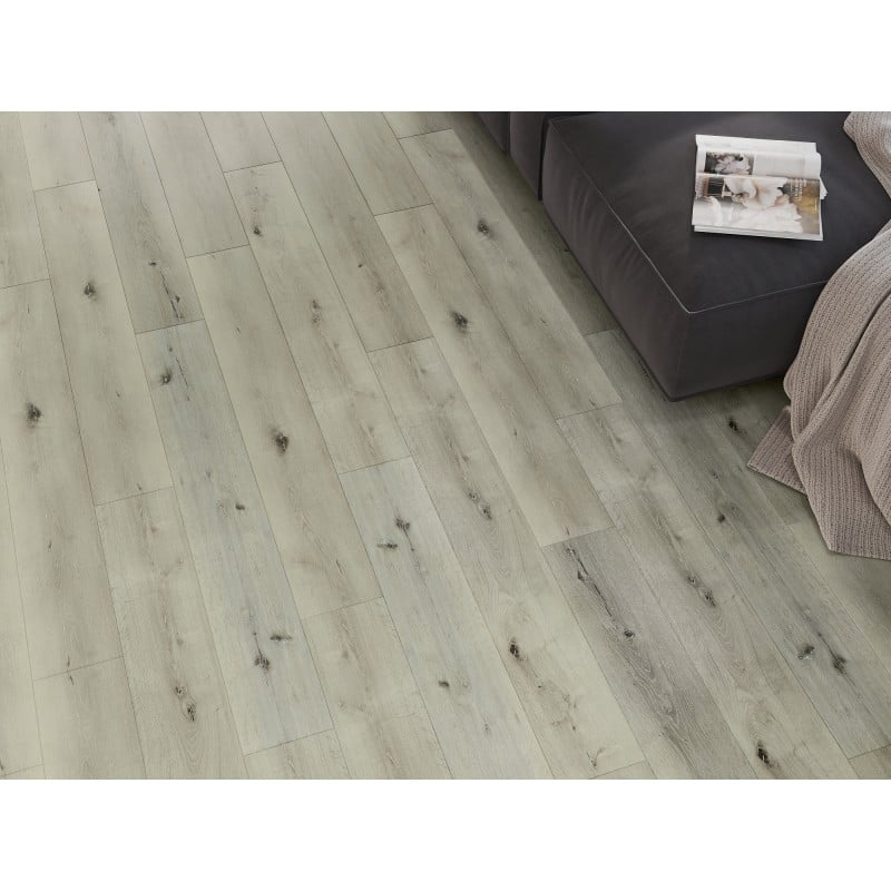 Mexen Silver Lake Probe von Vinylpaneelen SPC 6,5 mm, IXPE-Unterlage 1,5 mm, 4 V-Fuge, Eiche - F1034-S