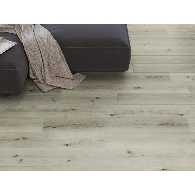 Mexen Silver Lake Probe von Vinylpaneelen SPC 6,5 mm, IXPE-Unterlage 1,5 mm, 4 V-Fuge, Eiche - F1034-S