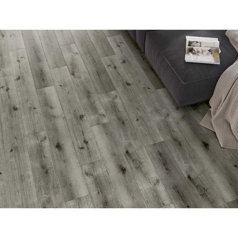 Mexen Lago Vista Musterprobe SPC Vinylpaneele 6,5 mm, IXPE Unterlage 1,5 mm, 4 V-Fuge, Eiche - F1035-S