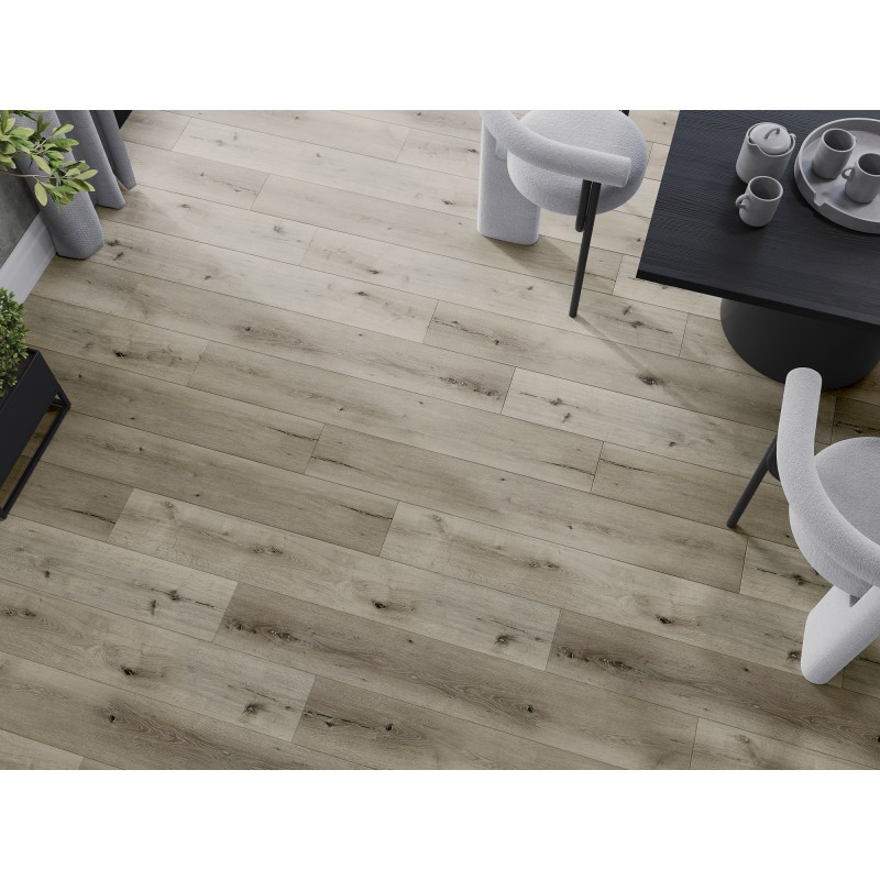 Mexen Bevil Oaks Probe von SPC-Vinylpaneelen 6,5 mm, IXPE-Unterlage 1,5 mm, 4 V-Fuge, Eiche - F1036-S