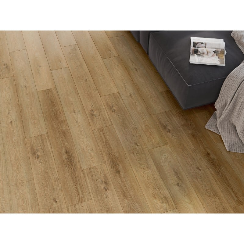 Mexen Sunset Hills Probe von SPC-Vinylpaneelen 6,5 mm, IXPE-Unterlage 1,5 mm, 4 V-Fuge, Eiche - F1037-S