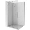 Mexen Velar L Walk-In Duschwand verschiebbar 90 x 200 cm, transparent 8 mm, Chrom - 871-090-003-03-01