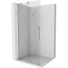 Mexen Velar L Duschwand Schiebetür Walk-in 100 x 200 cm, transparent 8 mm, Chrom - 871-100-003-03-01