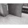 Mexen Velar L Duschwand zum Schieben Walk-in 90 x 200 cm, transparent 8 mm, weiß - 871-090-003-03-20