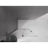 Mexen Velar L Schiebbare Duschwand Walk-in 120 x 200 cm, transparent 8 mm, gebürstet Waffengrau - 871-120-003-03-66
