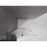 Mexen Velar L Schiebetür-Duschwand Walk-in 110 x 200 cm, transparent 8 mm, Gun Metal - 871-110-003-03-95