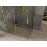 Mexen Omega Schiebeduschkabine 100 x 80 cm, transparent, gold - 825-100-080-50-00