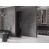 Mexen Velar L Duschwand Schiebetür Walk-in 90 x 200 cm, grafit 8 mm, gebürstetes Kupfer - 871-090-003-43-65
