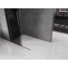 Mexen Velar L Duschwand zum Schieben Walk-in 90 x 200 cm, grafit 8 mm, gun metal - 871-090-003-43-95