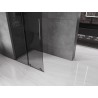 Mexen Velar L Duschwand zum Schieben Walk-in 90 x 200 cm, grafit 8 mm, gun metal - 871-090-003-43-95