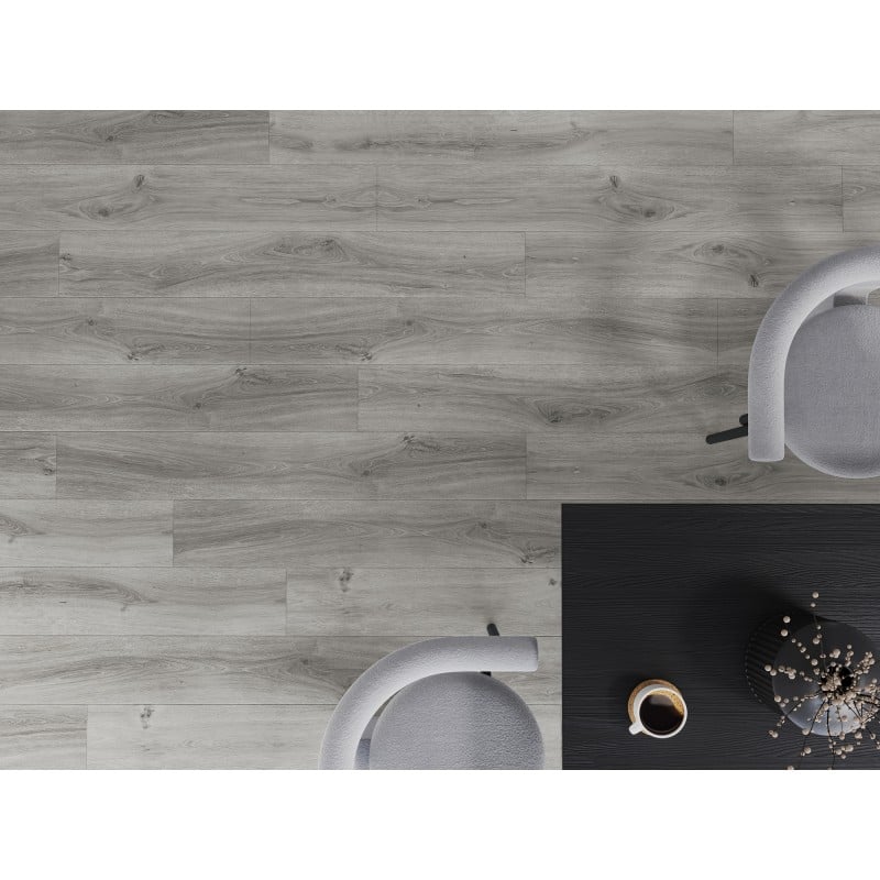 Mexen Harrison Probe von SPC-Vinylpaneelen 6,5 mm, IXPE-Unterlage 1,5 mm, 4 V-Fuge, Eiche - F1044-S