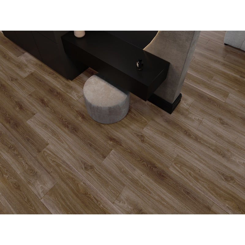 Mexen San Juan Probe von SPC-Vinylplatten 6,5 mm, IXPE-Unterlage 1,5 mm, 4 V-Fuge, Eiche - F1049-S