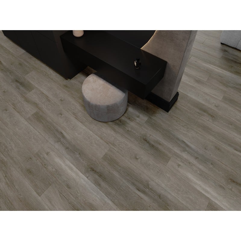 Mexen Sherwood Probe von SPC-Vinylpaneelen 6,5 mm, IXPE-Unterlage 1,5 mm, 4-seitige V-Fuge, Eiche - F1051-S