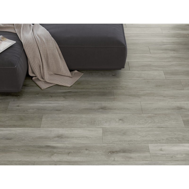 Mexen Riverdale Muster von SPC-Vinylpaneelen 6,5 mm, IXPE-Unterlage 1,5 mm, 4-seitiges V-Fuge, Eiche - F1052-S