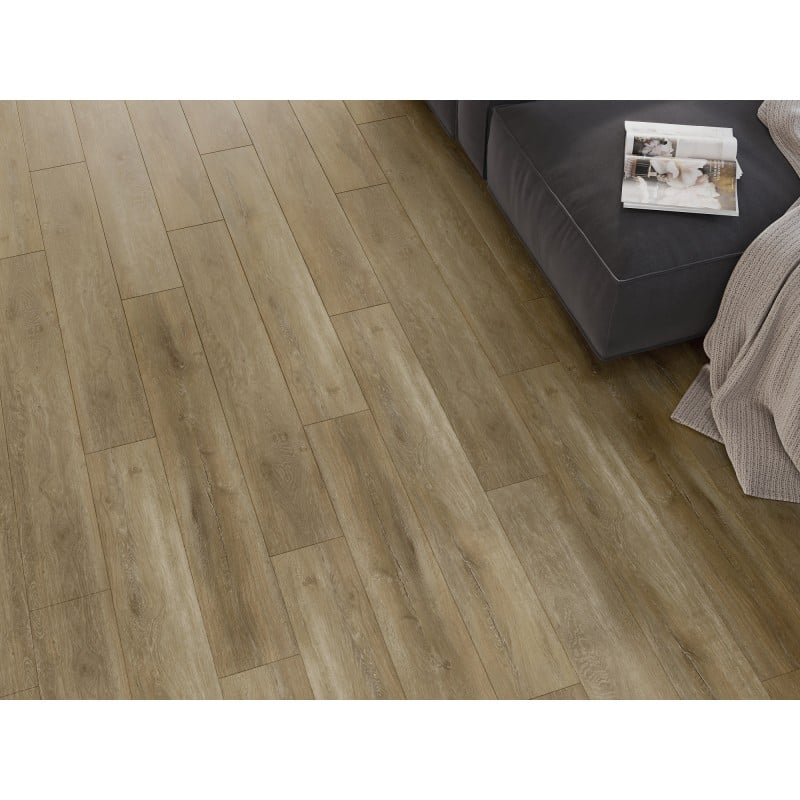 Mexen Clermont Muster von SPC-Vinylpaneelen 6,5 mm, IXPE Unterlage 1,5 mm, 4 V-Fuge, Eiche - F1053-S