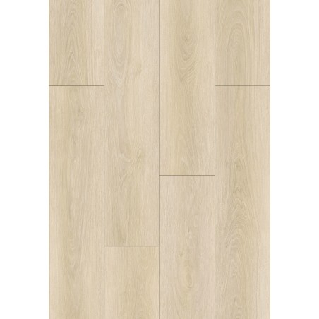 Mexen Charlotte Muster von SPC-Vinylpaneelen 6,5 mm, IXPE-Unterlage 1,5 mm, 4-seitige V-Fuge, Eiche - F1055-S
