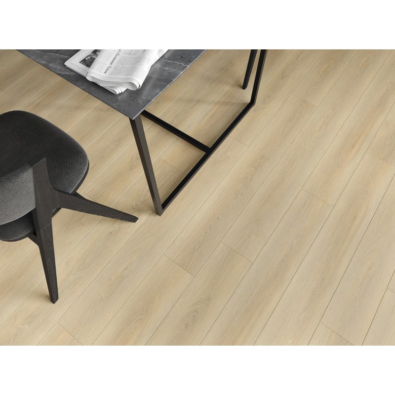 Mexen Kinston Probe von SPC-Vinylpaneelen 6,5 mm, IXPE-Unterlage 1,5 mm, 4 V-Fuge, Eiche - F1057-S
