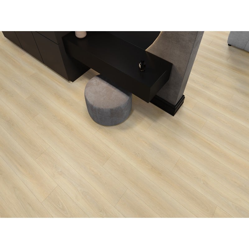 Mexen Kinston Probe von SPC-Vinylpaneelen 6,5 mm, IXPE-Unterlage 1,5 mm, 4 V-Fuge, Eiche - F1057-S