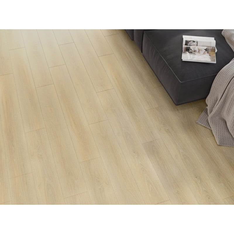 Mexen Kinston Probe von SPC-Vinylpaneelen 6,5 mm, IXPE-Unterlage 1,5 mm, 4 V-Fuge, Eiche - F1057-S
