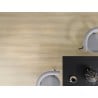 Mexen Kinston Probe von SPC-Vinylpaneelen 6,5 mm, IXPE-Unterlage 1,5 mm, 4 V-Fuge, Eiche - F1057-S