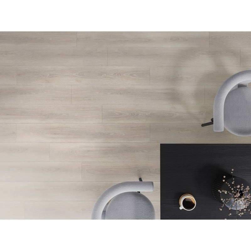 Mexen Wilson Probe von SPC-Vinylpaneelen 6,5 mm, IXPE-Unterlage 1,5 mm, 4 V-Fuge, Eiche - F1058-S