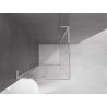 Mexen Velar L Duo Duschkabine, Schiebetür 80 x 80 cm, transparent, Chrom - 871-080-080-02-03-01