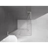 Mexen Velar L Duo Duschkabine Schiebetür 90 x 90 cm, transparent, gebürsteter Nickel - 871-090-090-02-03-97