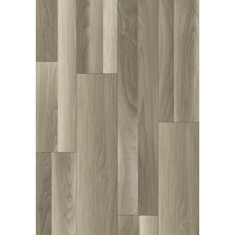 Mexen Newark  SPC-Vinylbodenmuster 6,5 mm, IXPE-Unterlage 1,5 mm, 4 V-Fuge, Nussbaum - F1086-S