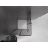 Mexen Velar L Duo Schiebeduschkabine 100 x 100 cm, Graphit, Gun Metal - 871-100-100-02-43-95
