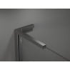 Mexen Velar L Duo Schiebeduschkabine 80 x 80 cm, Graphit, Gebürstetes Gun Gray - 871-080-080-02-43-66
