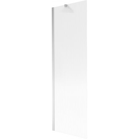 Mexen Next Badewannenwand 1-flügelig 60 x 150 cm, Streifen, Chrom - 895-060-000-00-09-01