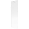 Mexen Next Badewannenabtrennung 1-flügelig 60 x 150 cm, gestreift, weiß - 895-060-000-00-09-20