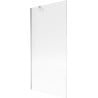Mexen Next Badewannenfaltwand 1-flügelig 90 x 150 cm, Streifen, Chrom - 895-090-000-00-09-01
