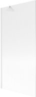Mexen Next Badewannenwand 1-teilig 90 x 150 cm, gestreift, weiß - 895-090-000-00-09-20