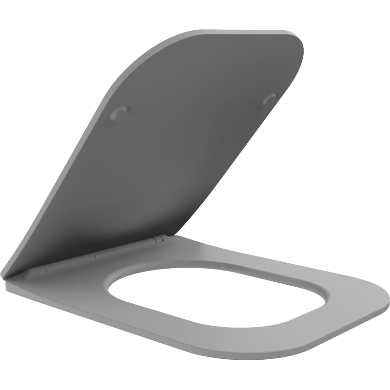 Mexen Teo WC-Sitz, Absenkautomatik, Slim, Duroplast, Hellgrau Matt - 39840061