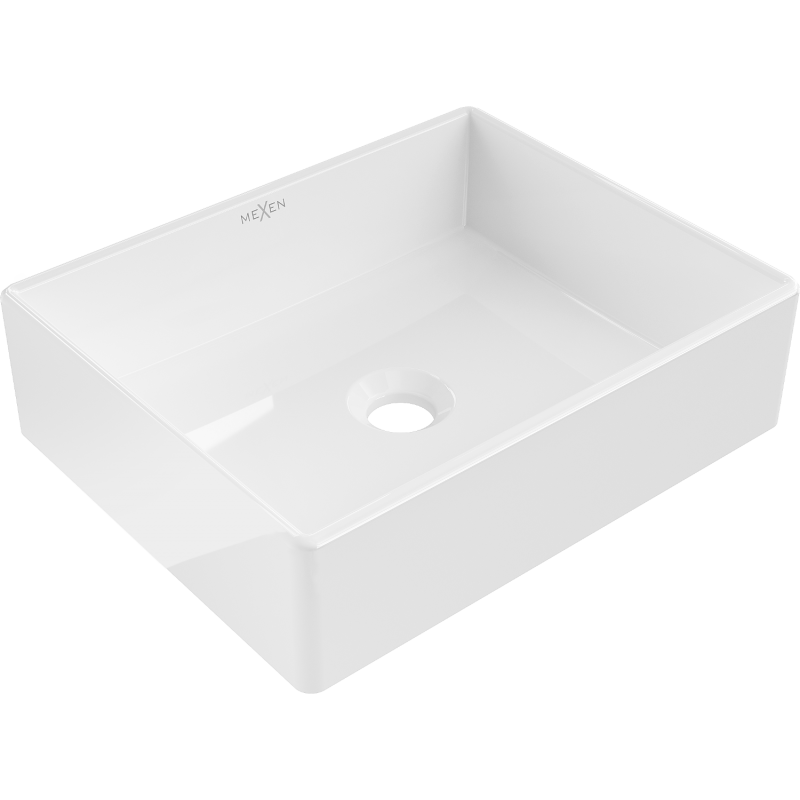 Mexen Goya Aufsatzwaschbecken 40 x 32 cm, weiß - 22184000