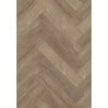 Mexen Windsor Muster von Vinylpanelen Fischgrät SPC 6,5 mm, IXPE Unterlage 1,5 mm, 4-seitige V-Fuge, Eiche - F1167-S