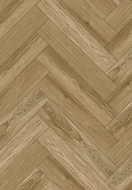 Mexen Manhattan Muster von Vinylpaneelen Fischgrät SPC 6,5 mm, IXPE Unterlage 1,5 mm, 4V-Fuge, Eiche - F1173-S