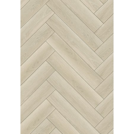 Mexen Concord Probe von Vinylpaneelen Fischgrät SPC 6,5 mm, IXPE-Unterlage 1,5 mm, 4 V-Fuge, Eiche - F1174-S